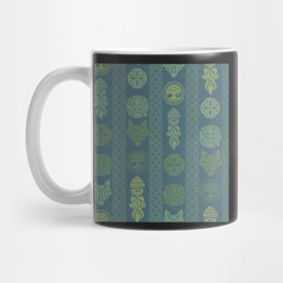 Celtic Talismans Blue Mug